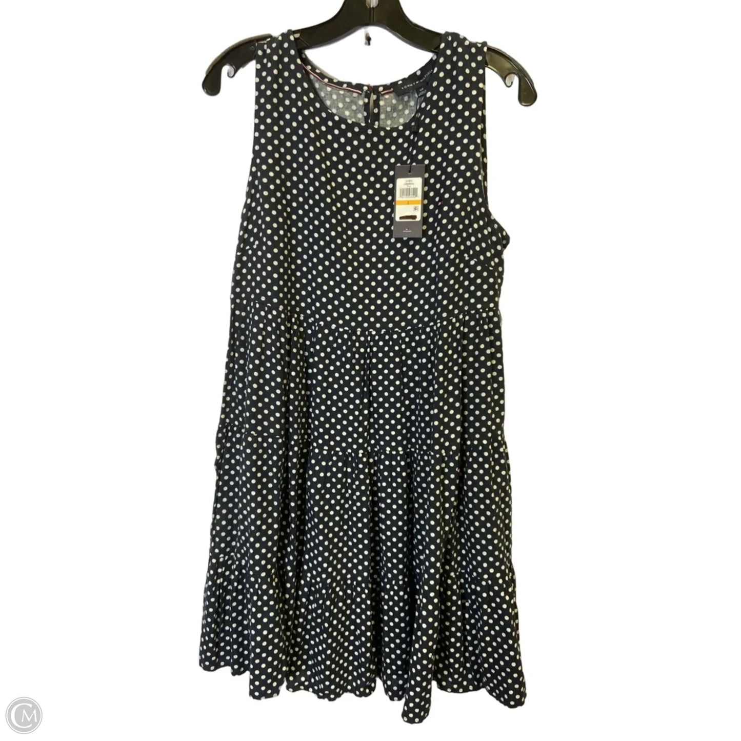 Dress Casual Midi By Tommy Hilfiger In Navy, Size: S