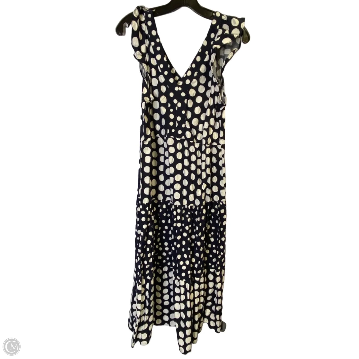 Dress Casual Midi By Loft In Navy, Size: S