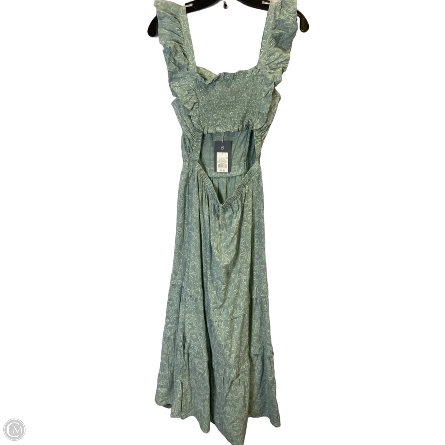 Dress Casual Midi By Universal Thread In Blue, Size: S