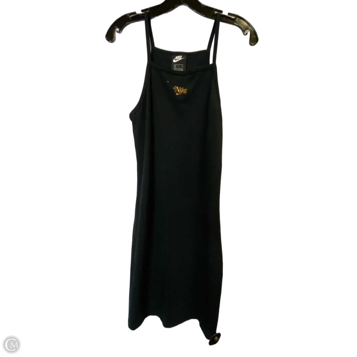 Athletic Dress By Nike Apparel In Black, Size: S