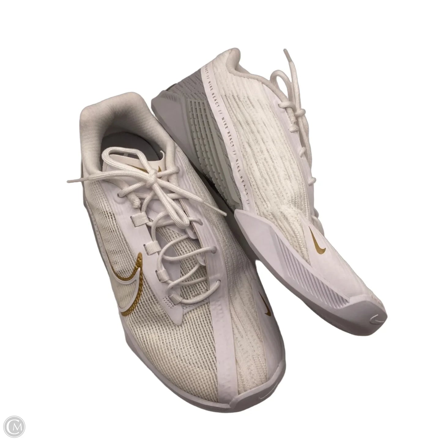 Shoes Athletic By Nike In Cream, Size: 9.5