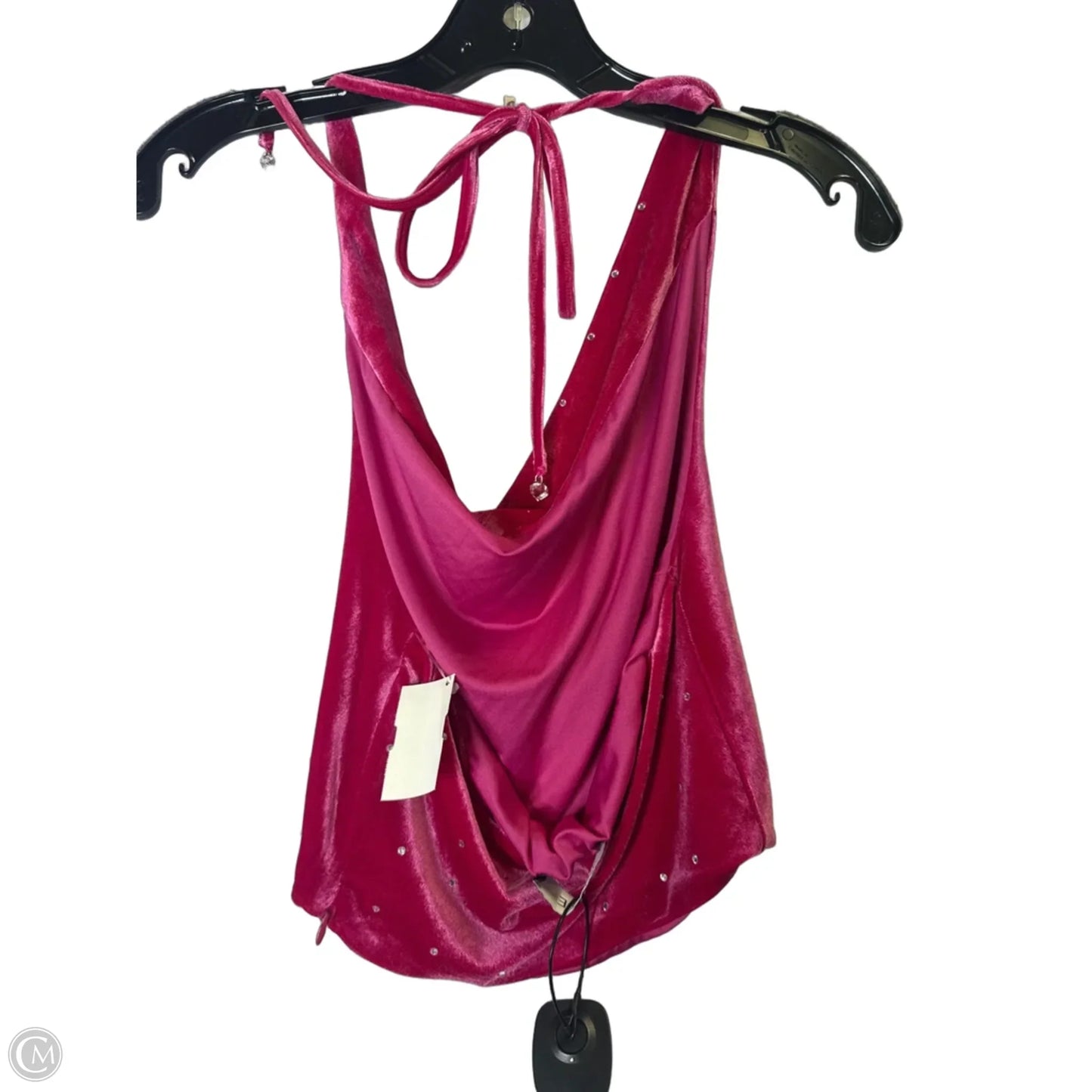 Top Sleeveless By Do + Be In Pink, Size: M