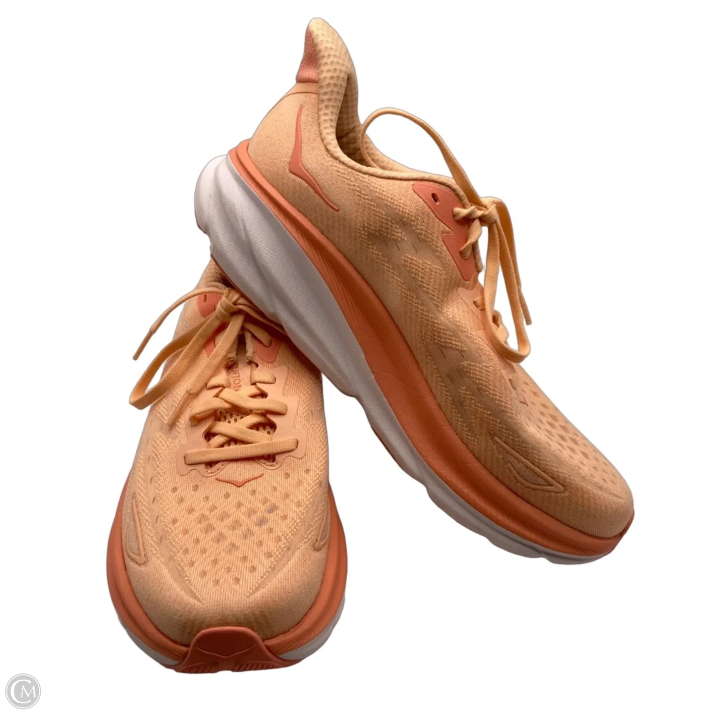 Shoes Athletic By Hoka In Orange, Size: 10
