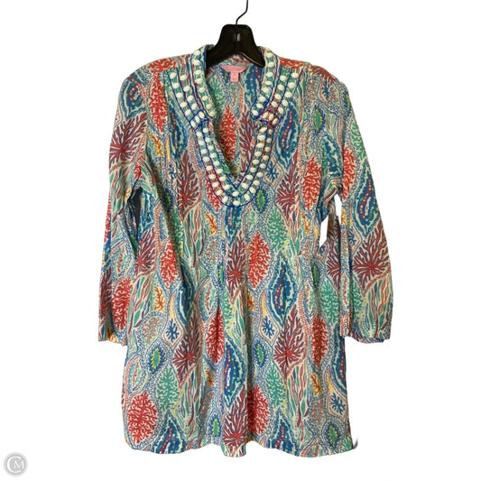 Top Long Sleeve By Cmc In Multi-colored, Size: M