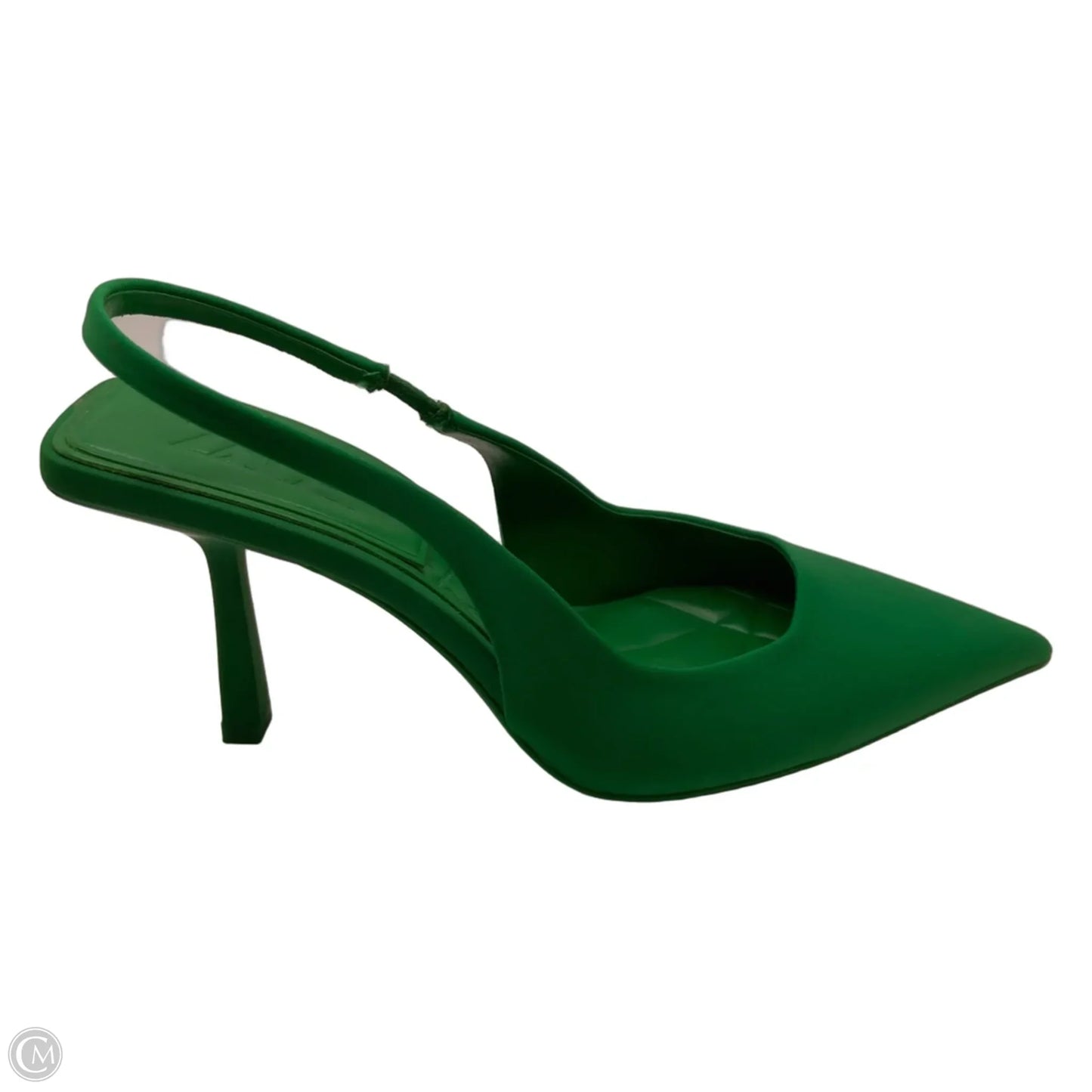 Shoes Heels Stiletto By Zara In Green, Size: 9.5