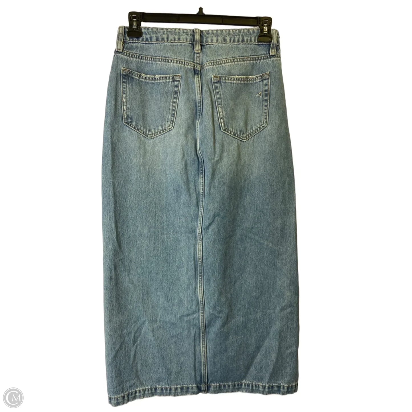 Skirt Midi By Altard State In Blue Denim, Size: M