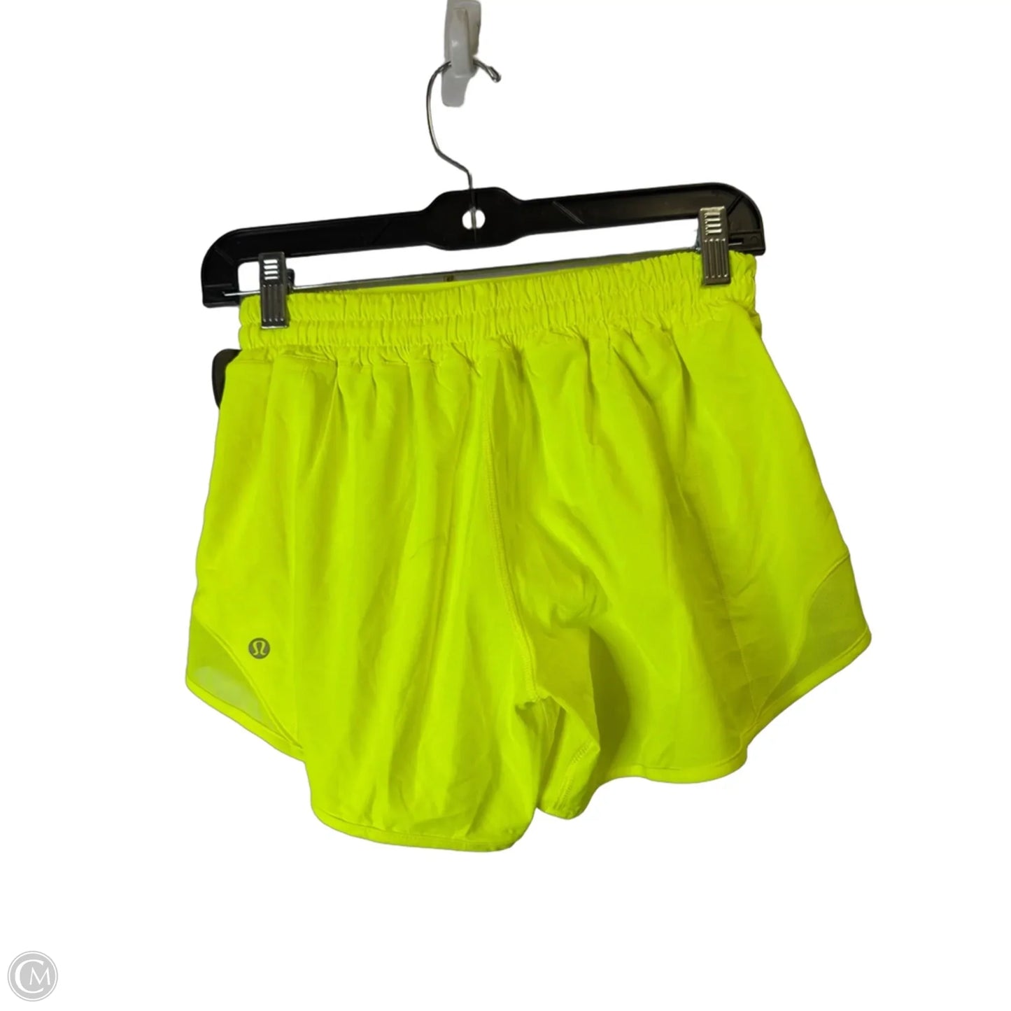 Athletic Shorts By Lululemon In Yellow, Size: 6