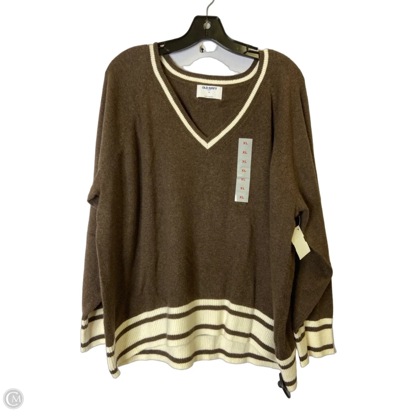 Sweater By Old Navy In Brown, Size: Xl
