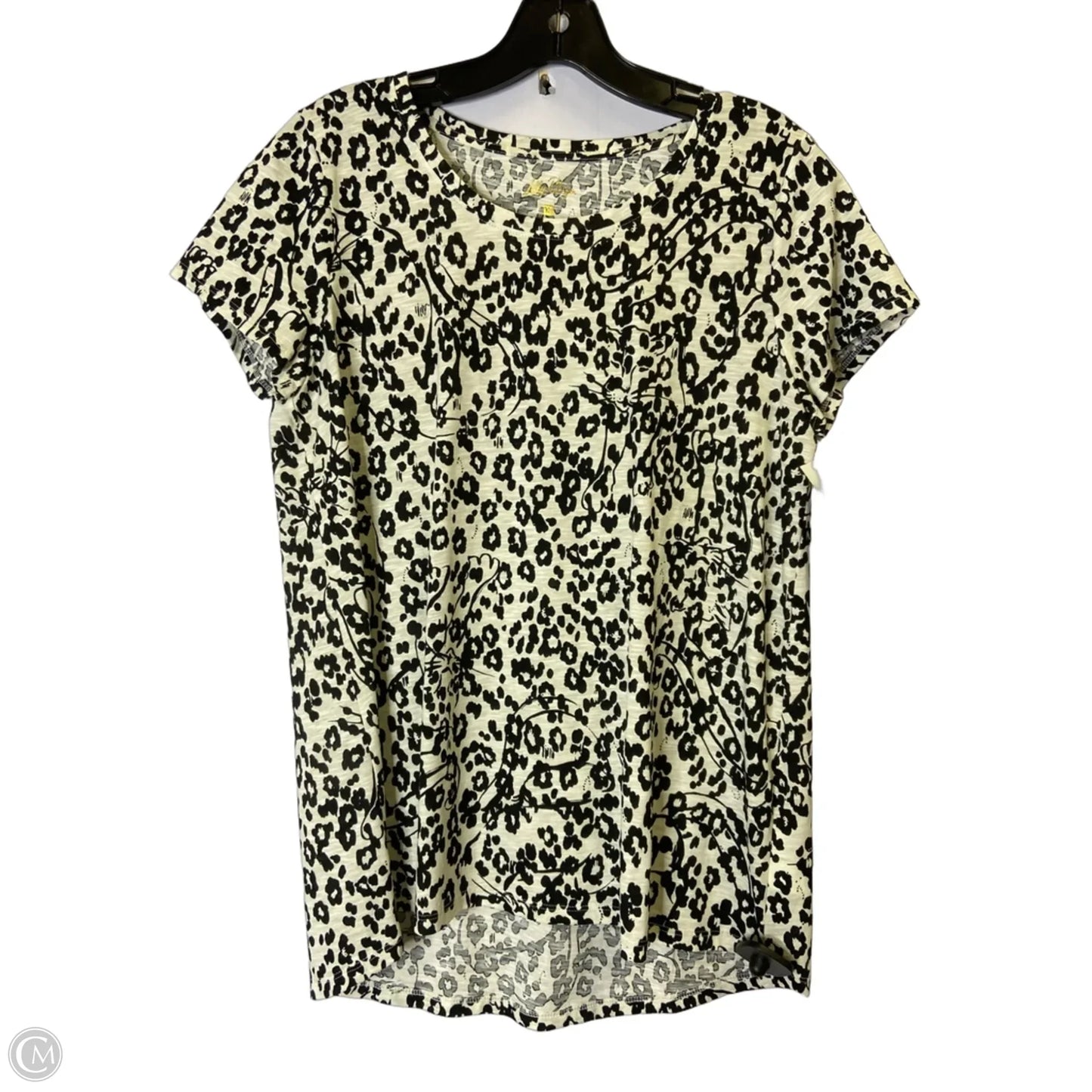 Top Short Sleeve Basic By Lilly Pulitzer In Black, Size: M
