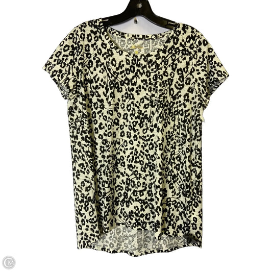 Top Short Sleeve Basic By Lilly Pulitzer In Black, Size: M