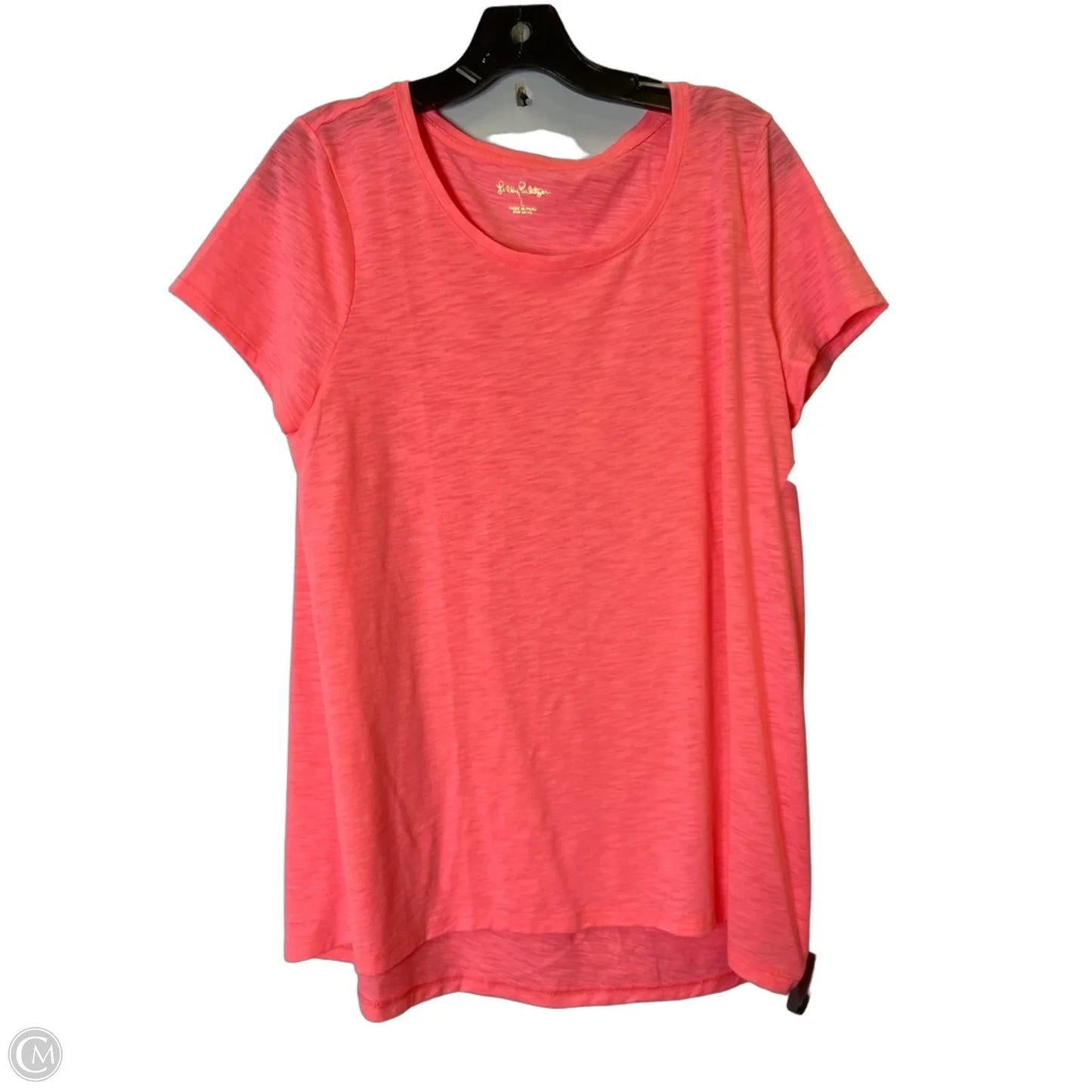 Top Short Sleeve Basic By Lilly Pulitzer In Pink, Size: L