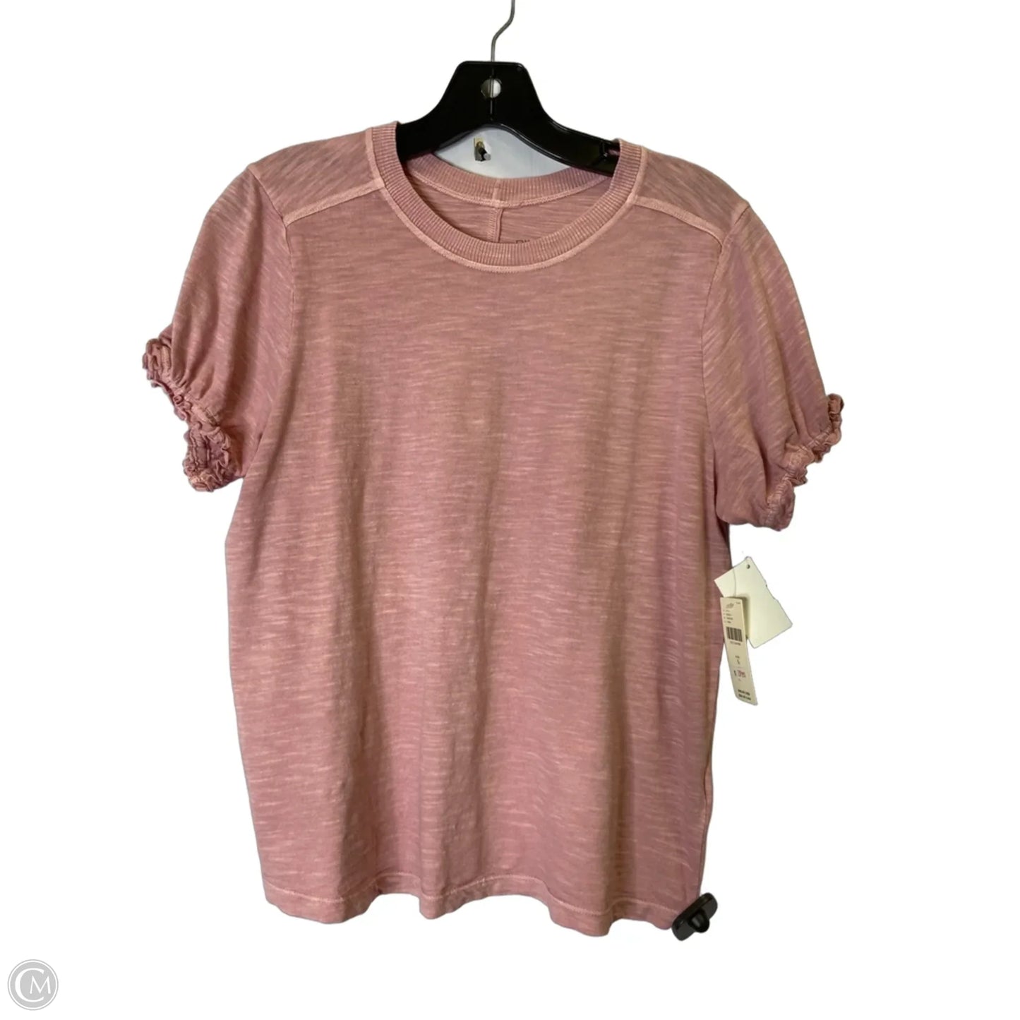 Top Short Sleeve By Pilcro In Pink, Size: S