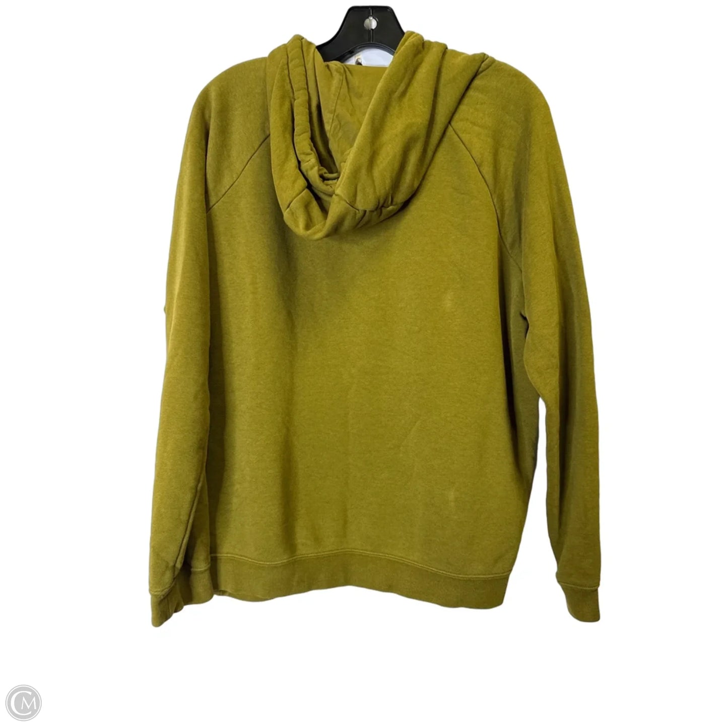 Athletic Sweatshirt Hoodie By Nike Apparel In Green, Size: L