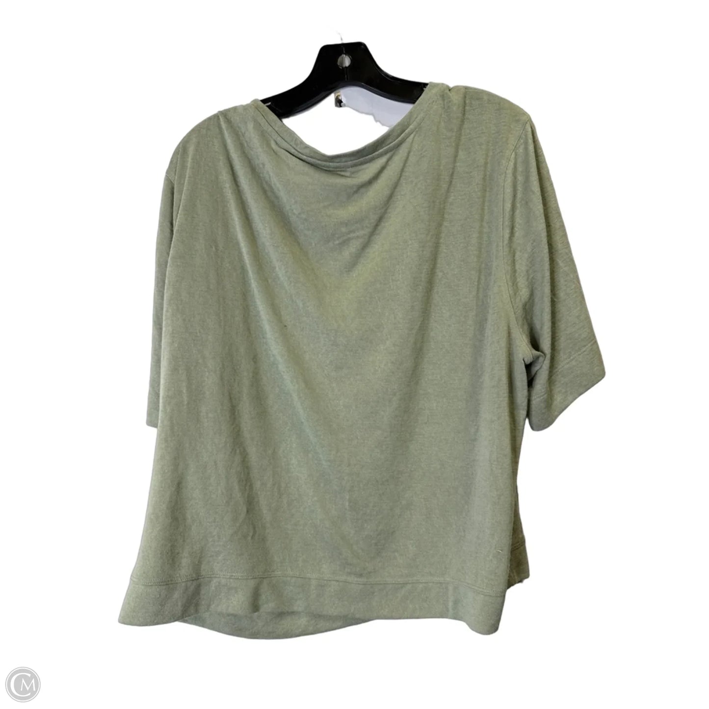 Top Short Sleeve By Athleta In Green, Size: Xl