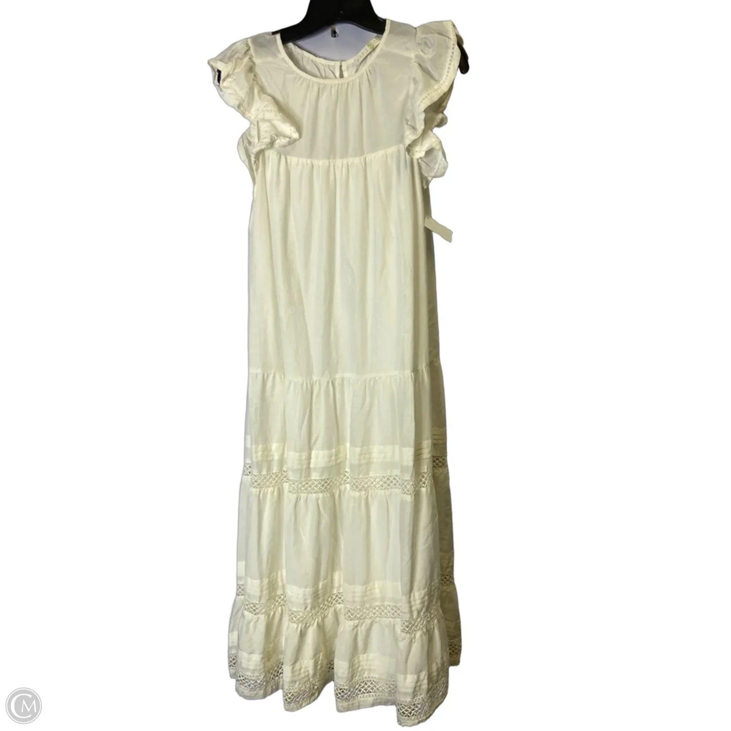 Dress Casual Maxi By Marie Oliver In Cream, Size: Xs