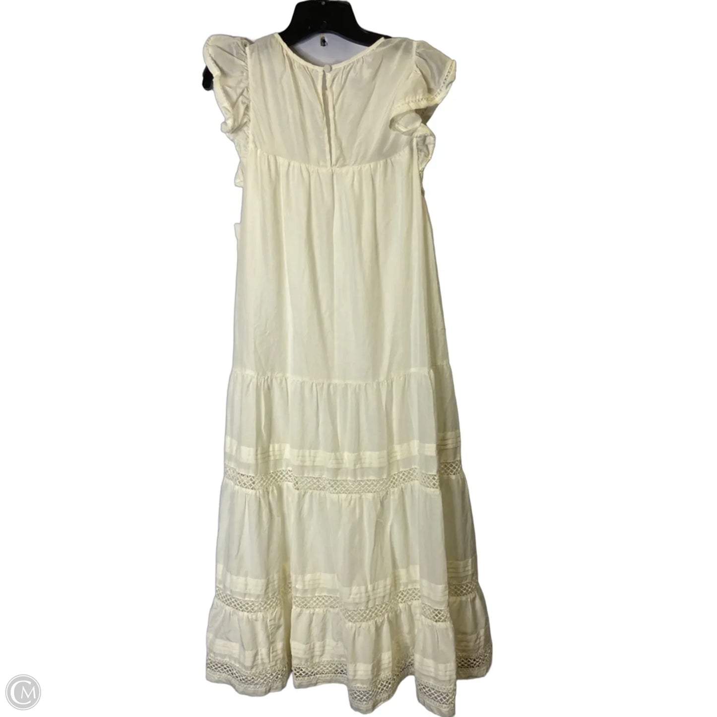Dress Casual Maxi By Marie Oliver In Cream, Size: Xs