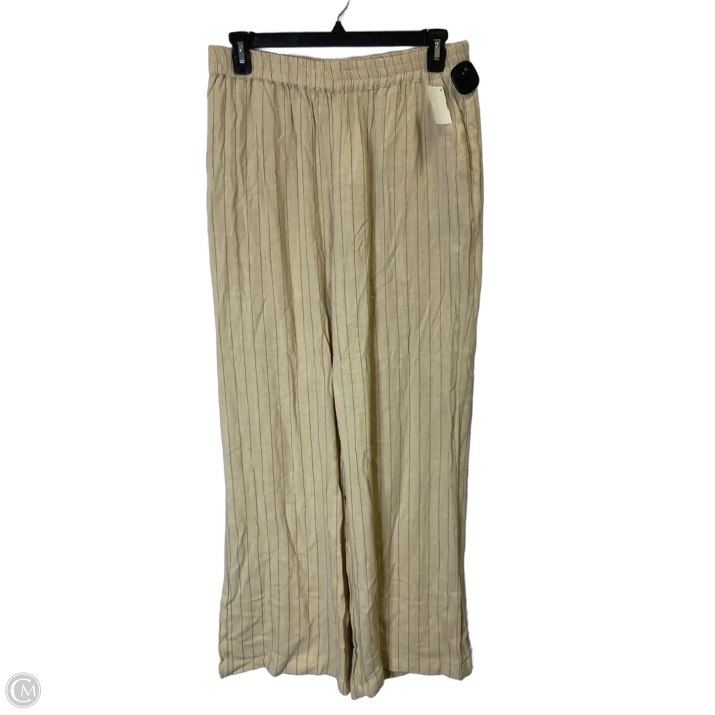 Pants Wide Leg By Steve Madden In Cream, Size: L
