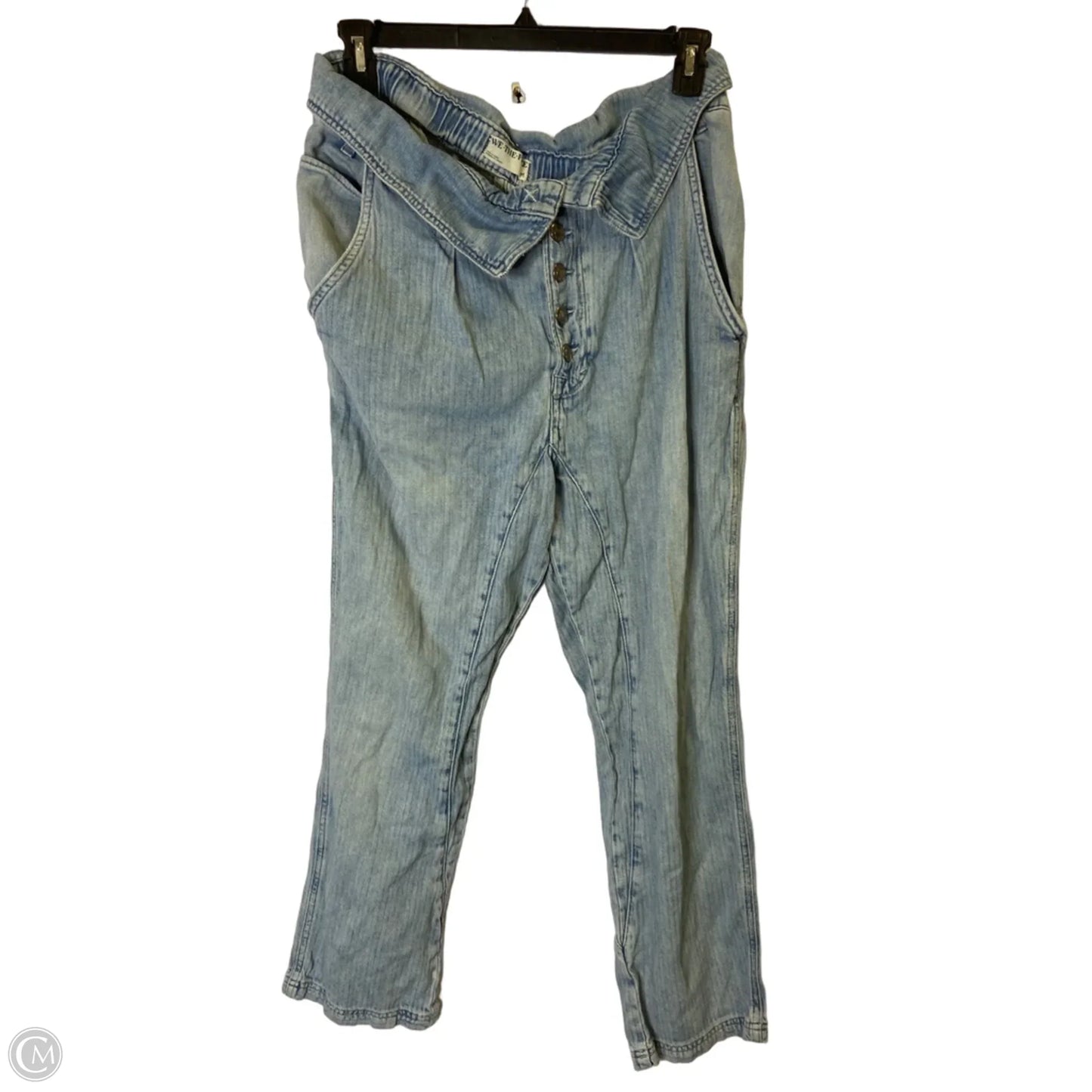 Jeans Straight By We The Free In Blue Denim, Size: M