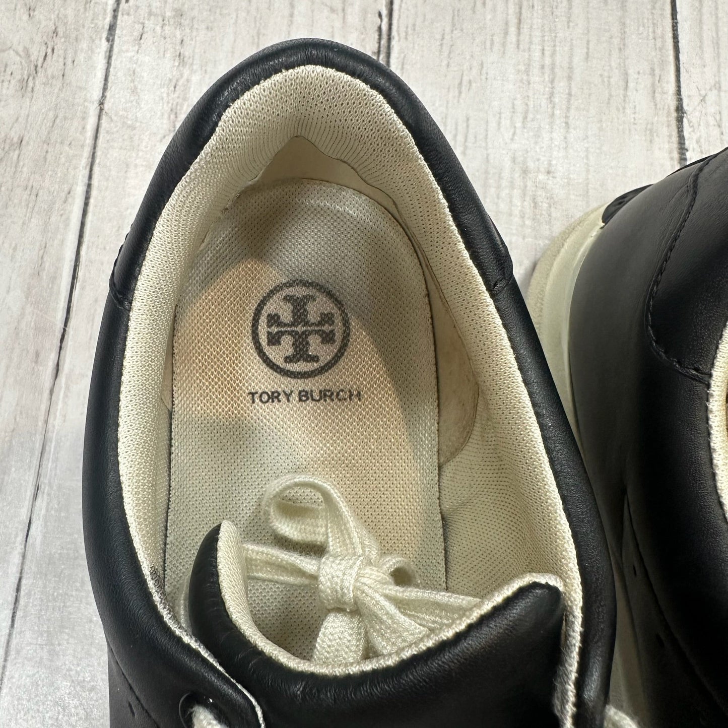 Black Shoes Sneakers By Tory Burch, Size: 10