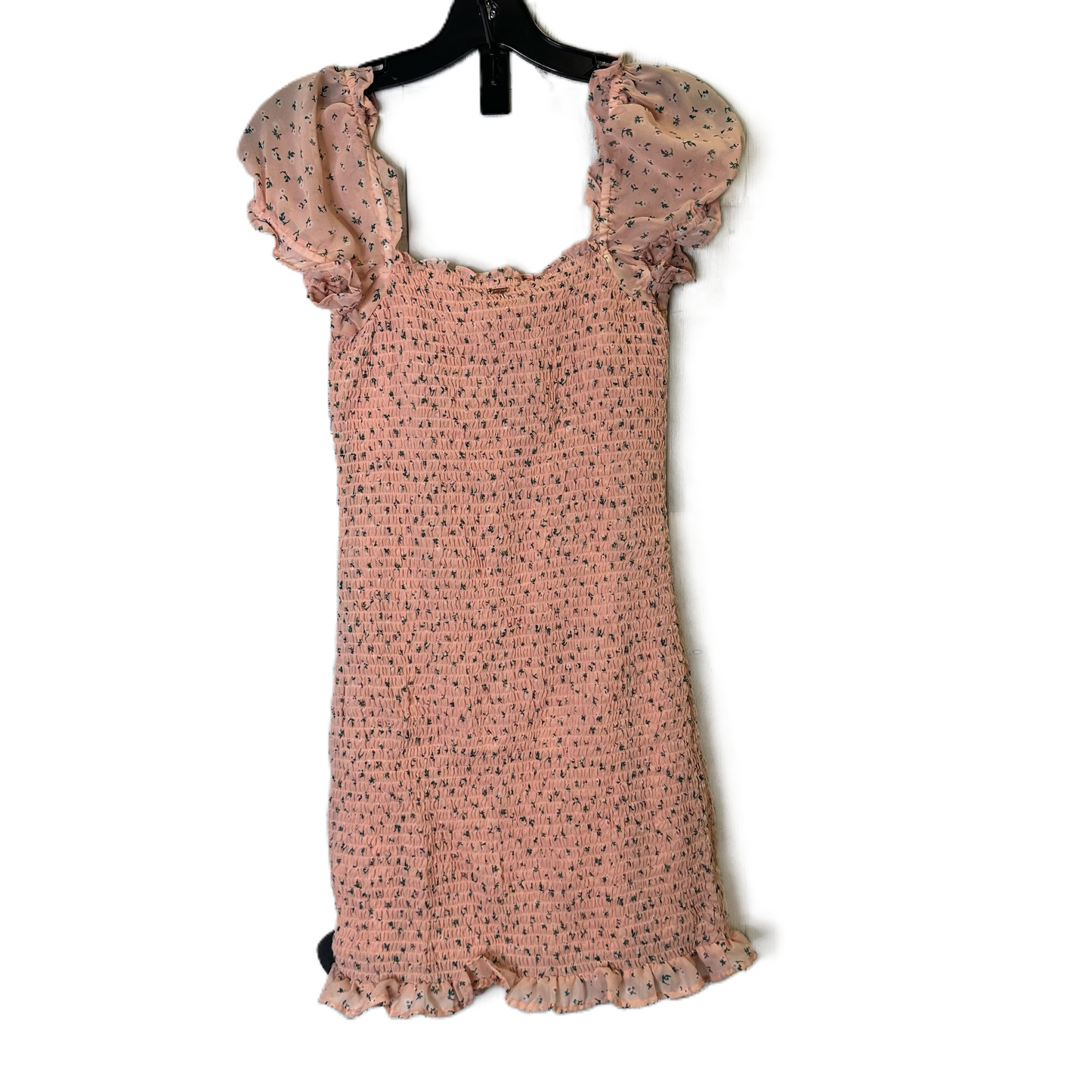 Pink Dress Casual Short By Guess, Size: M