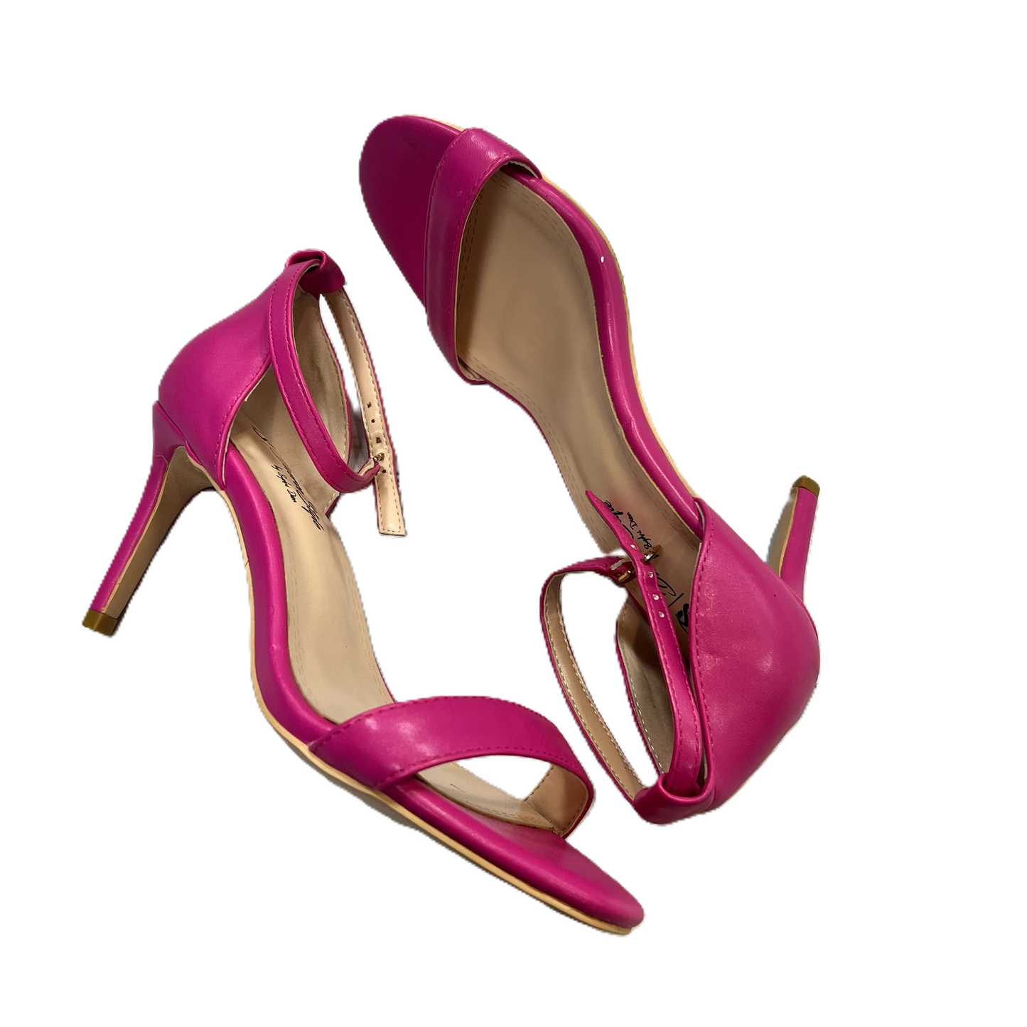 Pink Shoes Heels Stiletto By Clothes Mentor, Size: 7