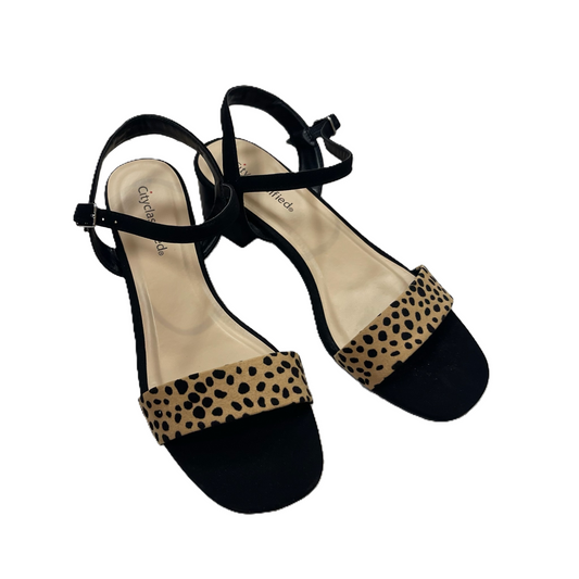 Shoes Heels Block By City Classified In Animal Print, Size: 8.5