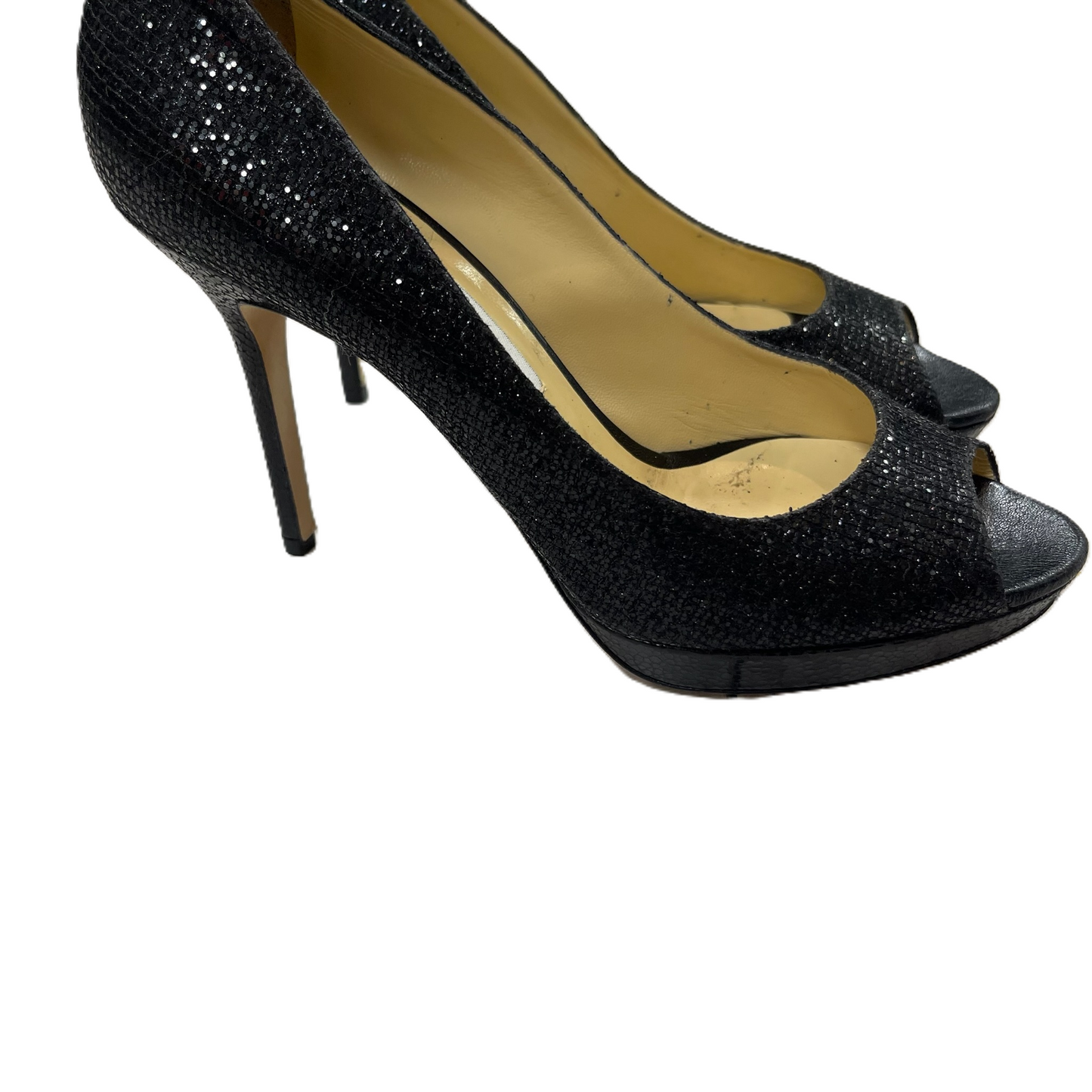 Shoes Luxury Designer By Jimmy Choo In Black, Size: 9