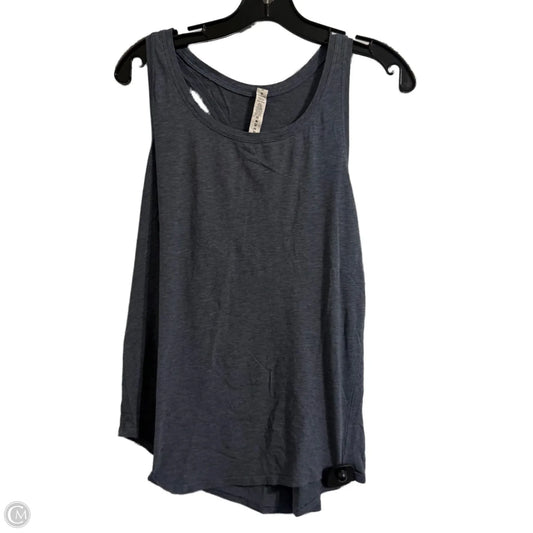 Athletic Tank Top By Lululemon In Grey, Size: 10