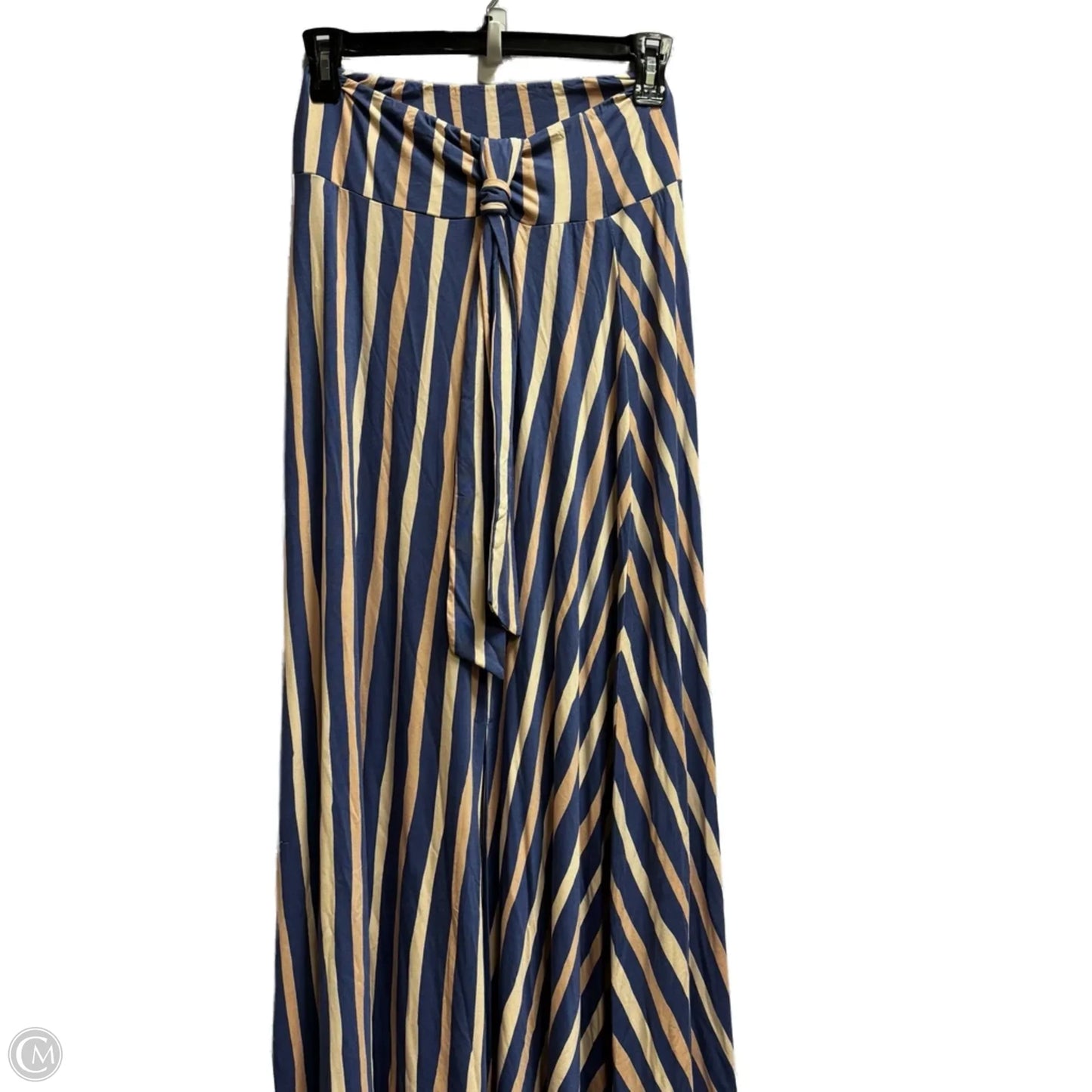 Dress Maxi By Agnes & Dora In Blue, Size: L