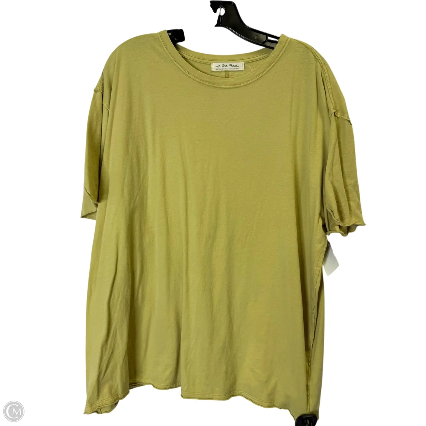 Top Short Sleeve Basic By We The Free In Green, Size: S