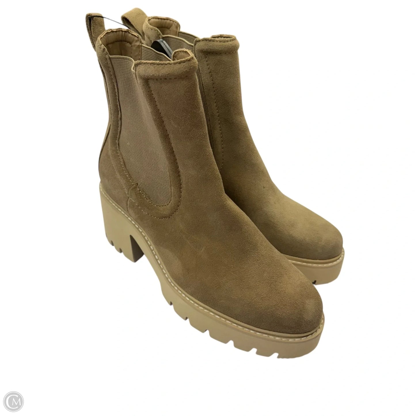 Boots Ankle Heels By Dolce Vita In Cream, Size: 8