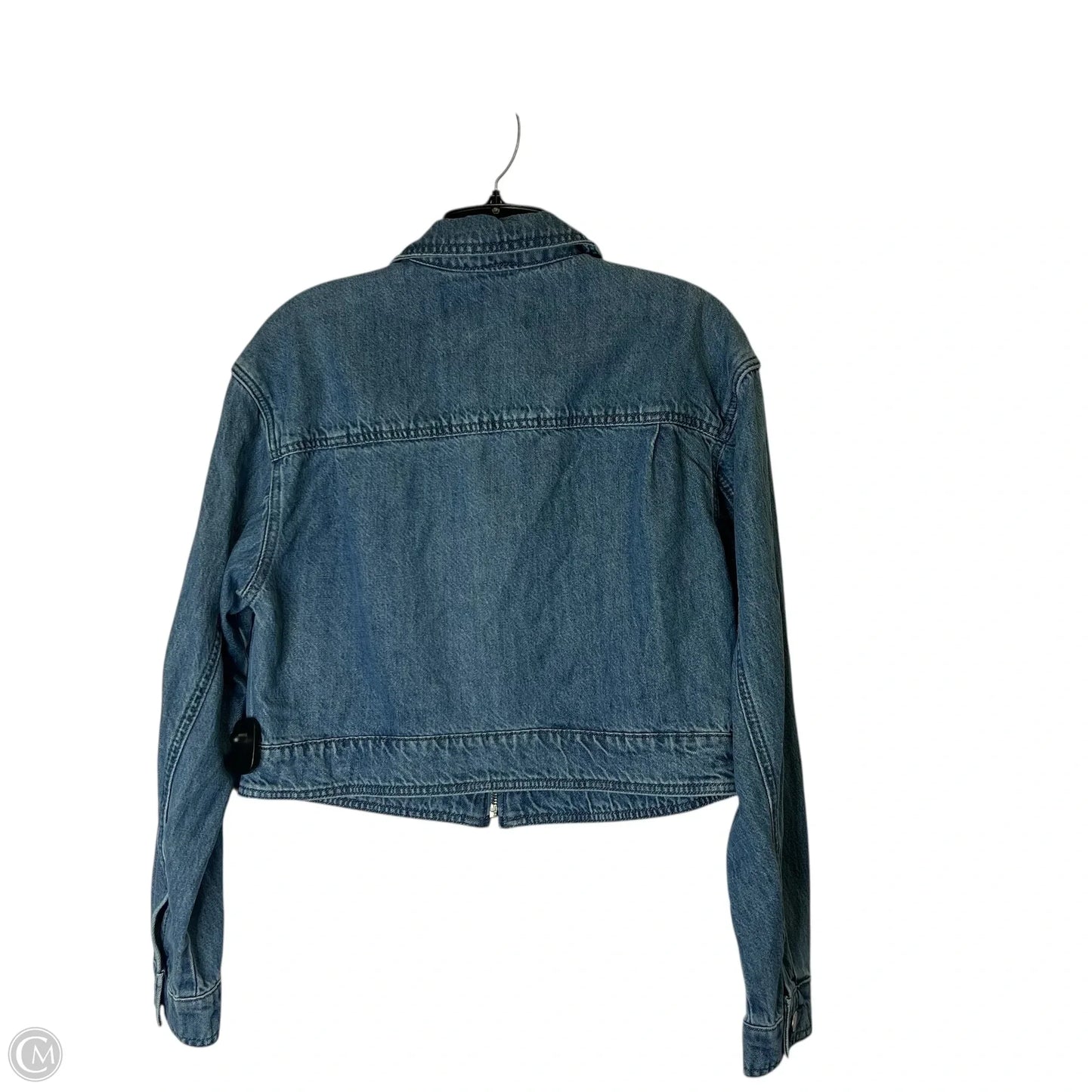 Jacket Denim By Universal Thread In Blue Denim, Size: S