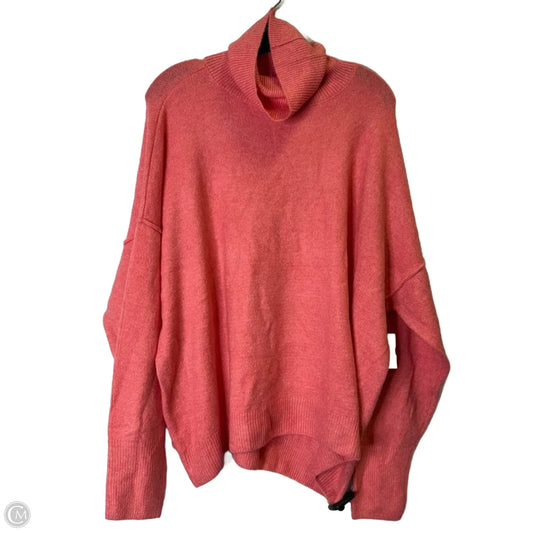 Sweater By Vince Camuto In Pink, Size: Xxl