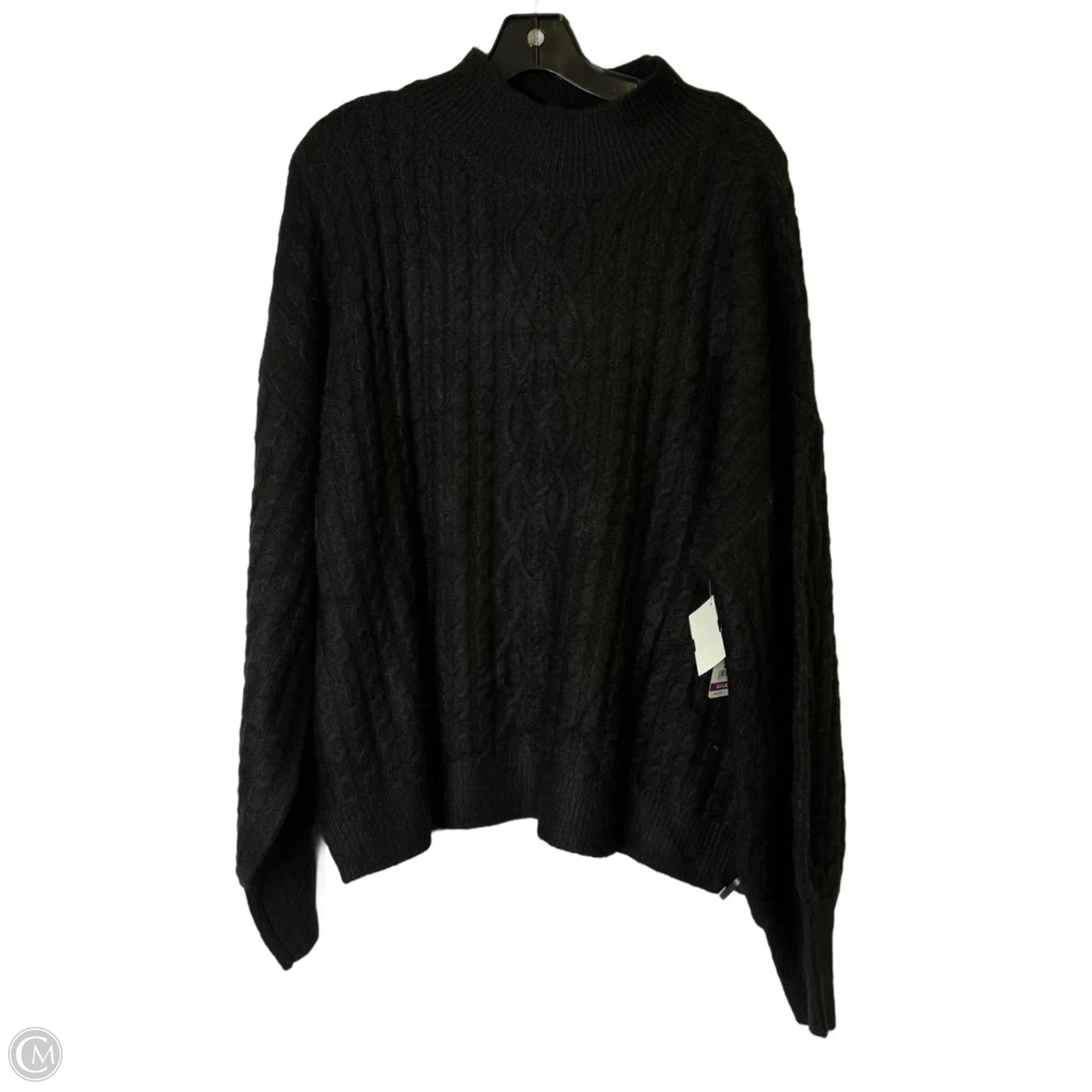 Sweater By Vince Camuto In Black, Size: Xxl