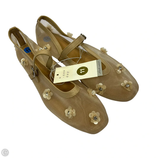 Shoes Flats By A New Day In Cream, Size: 11