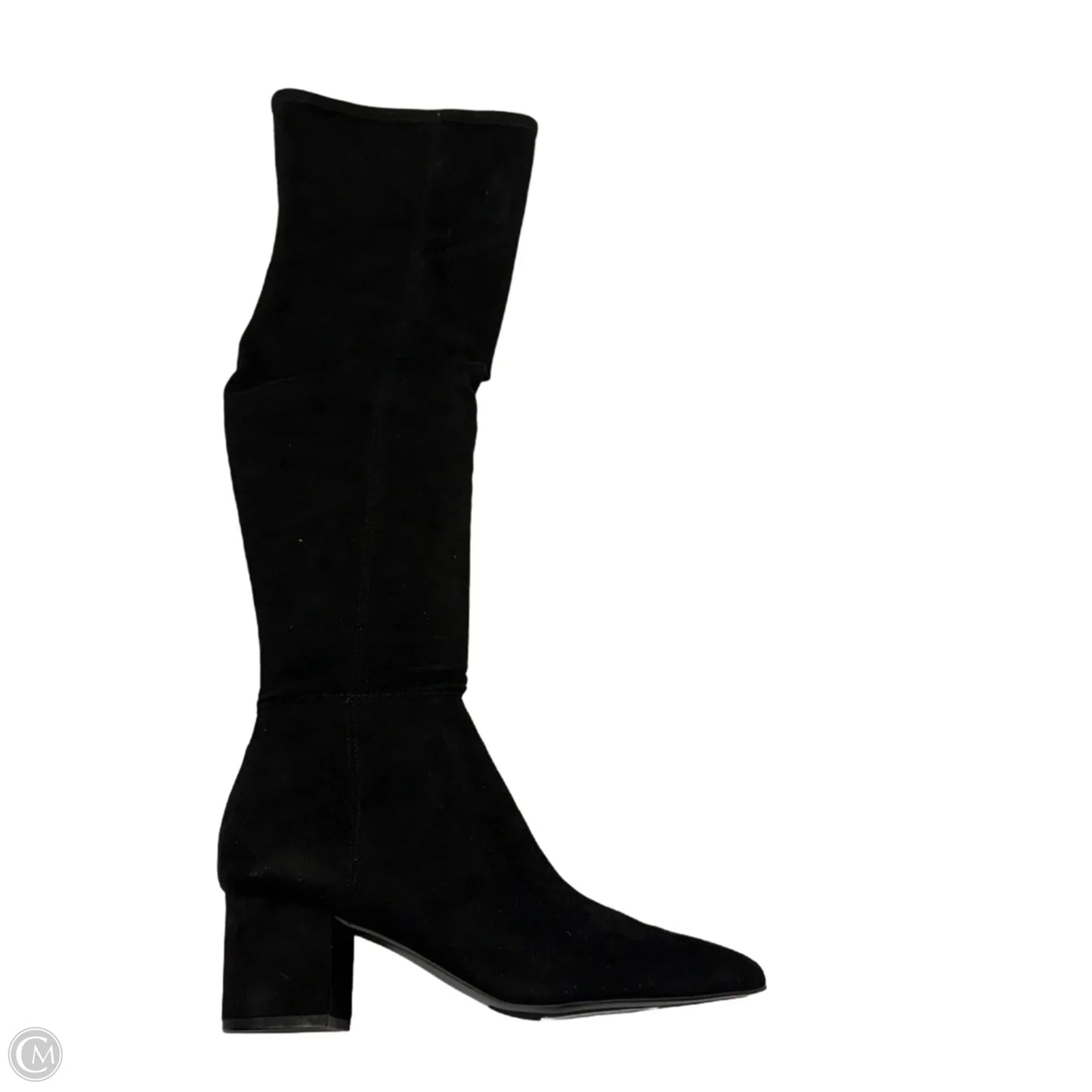 Boots Knee Heels By Steve Madden In Black, Size: 9