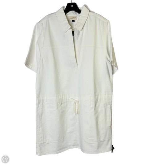Dress Casual Midi By Universal Thread In White, Size: L