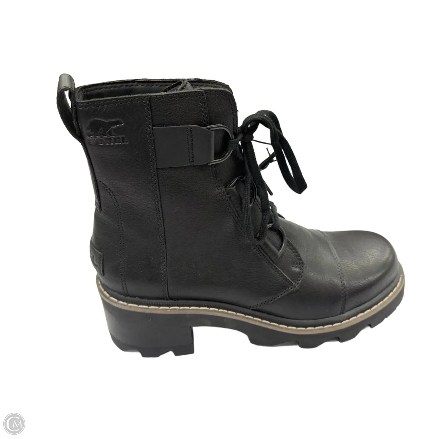 Boots Ankle Heels By Sorel In Black, Size: 10