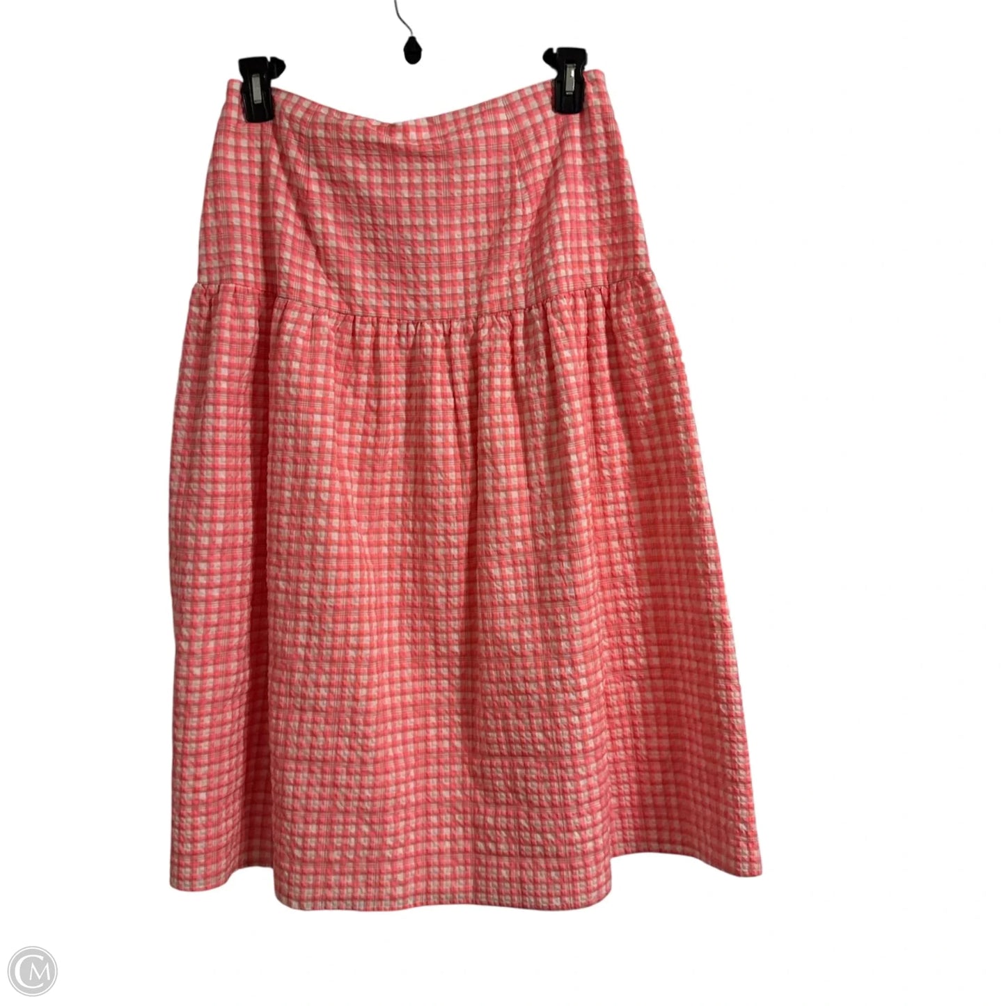 Skirt Midi By Topshop In Pink, Size: 10