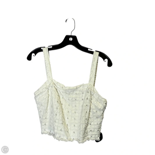 Top Sleeveless By Lulus In White, Size: S