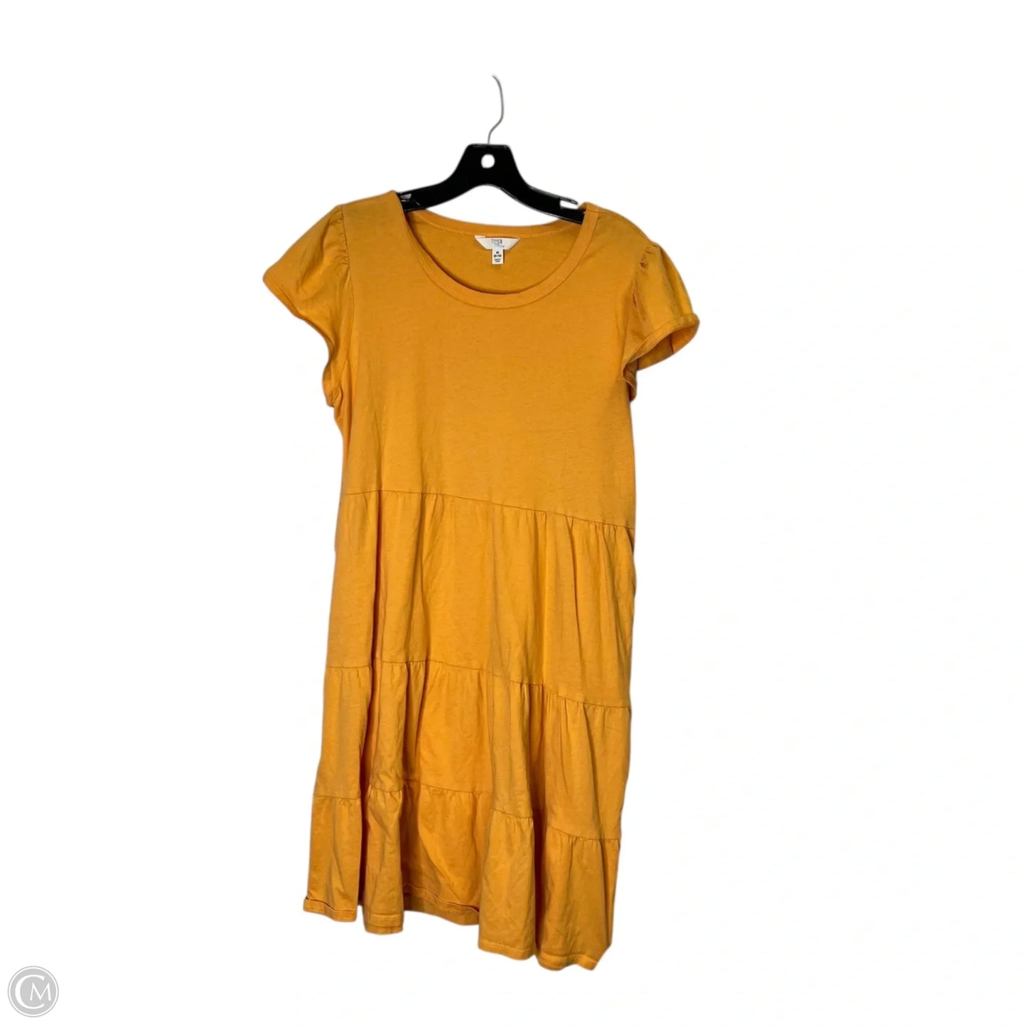Dress Casual Short By Time And Tru In Orange, Size: M