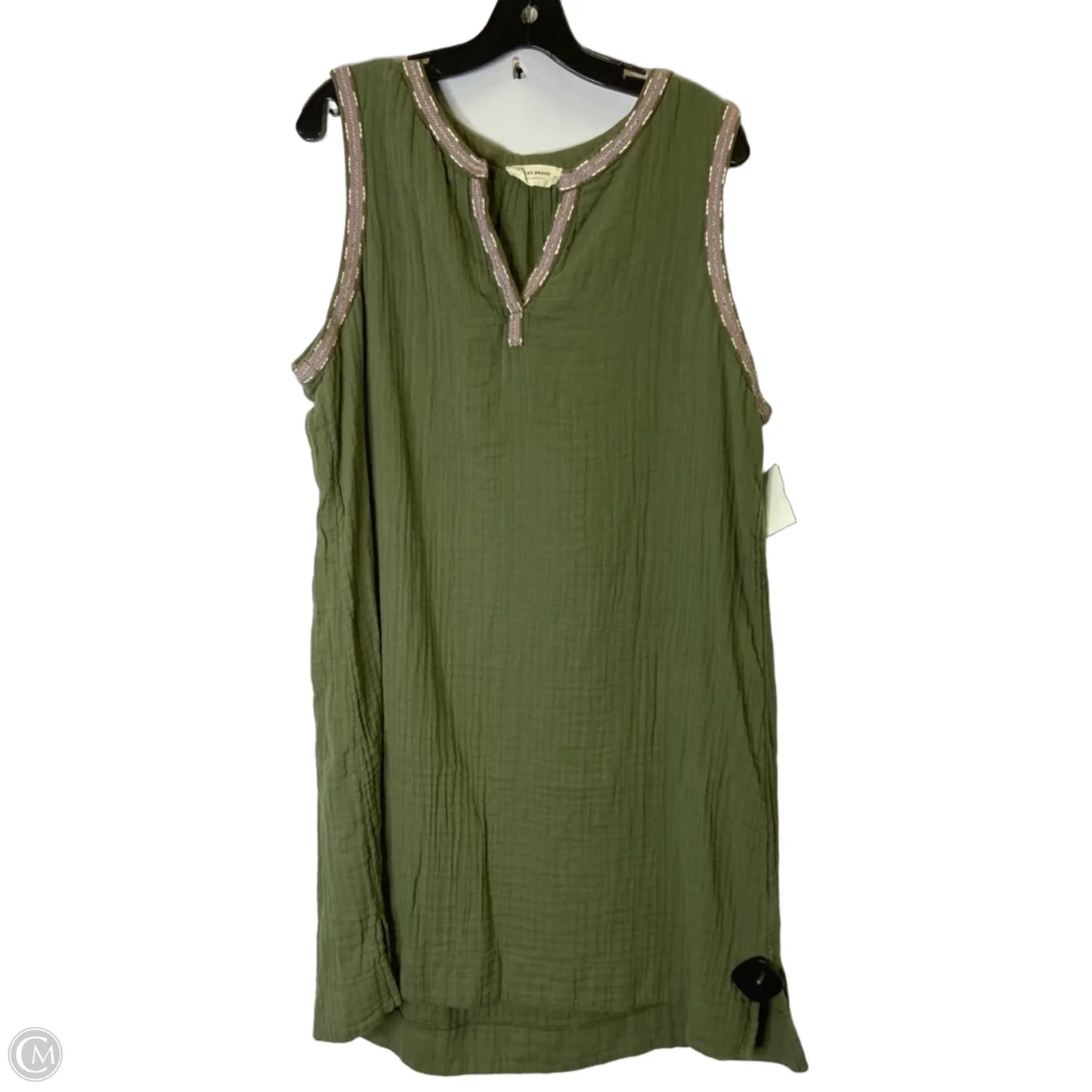 Dress Casual Short By Lucky Brand In Green, Size: Xl