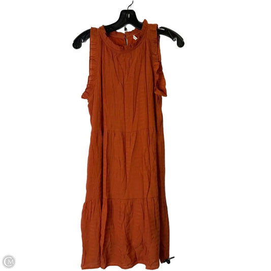 Dress Casual Short By Staccato In Orange, Size: S