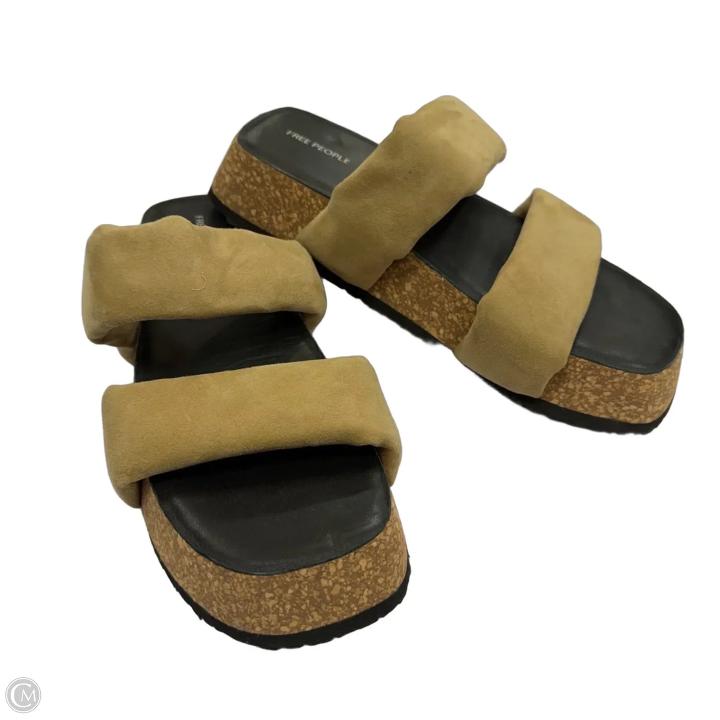 Sandals Heels Platform By Free People In Tan, Size: 9