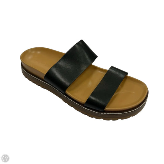 Sandals Flats By Madewell In Black, Size: 8