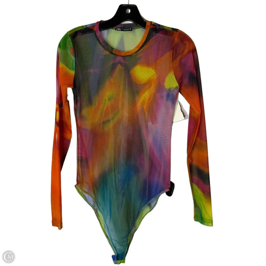 Bodysuit By Zara In Multi-colored, Size: M