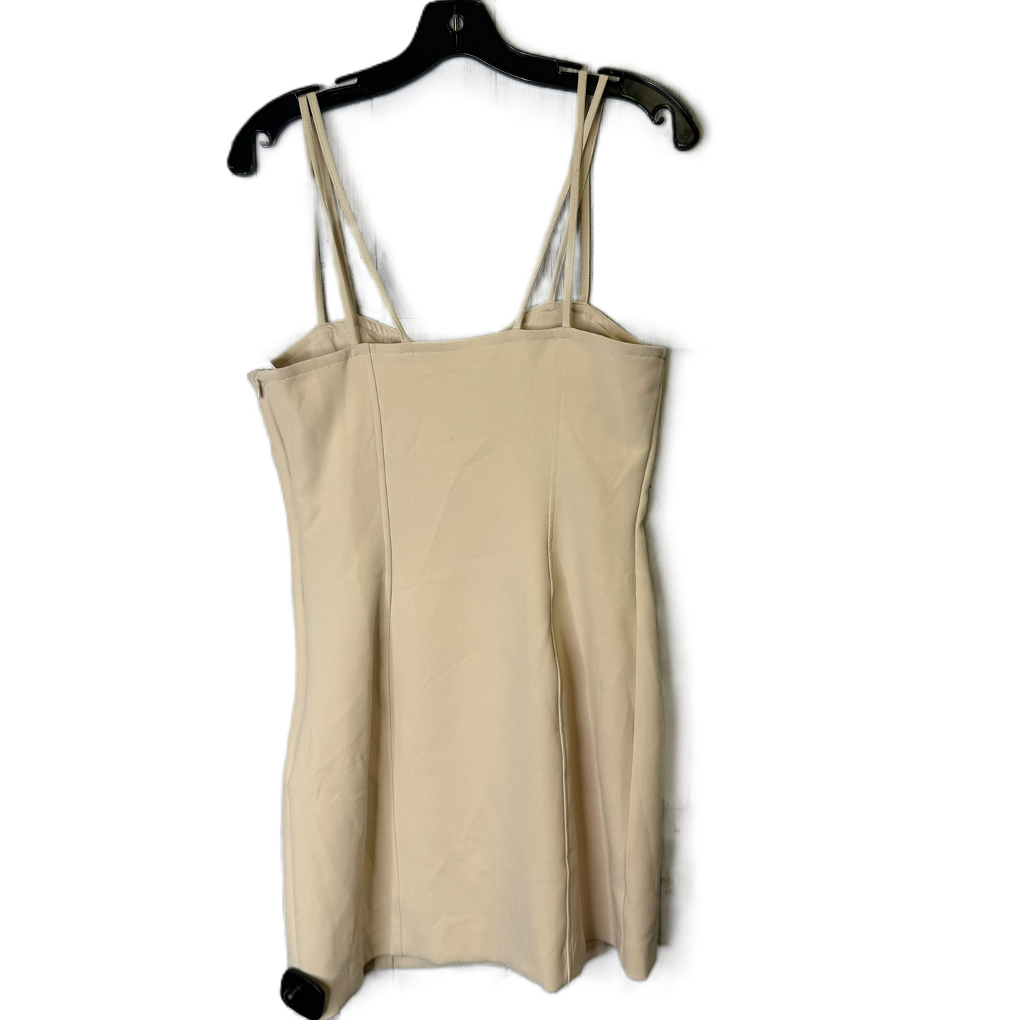 Dress Casual Short By Zara In Cream, Size: M