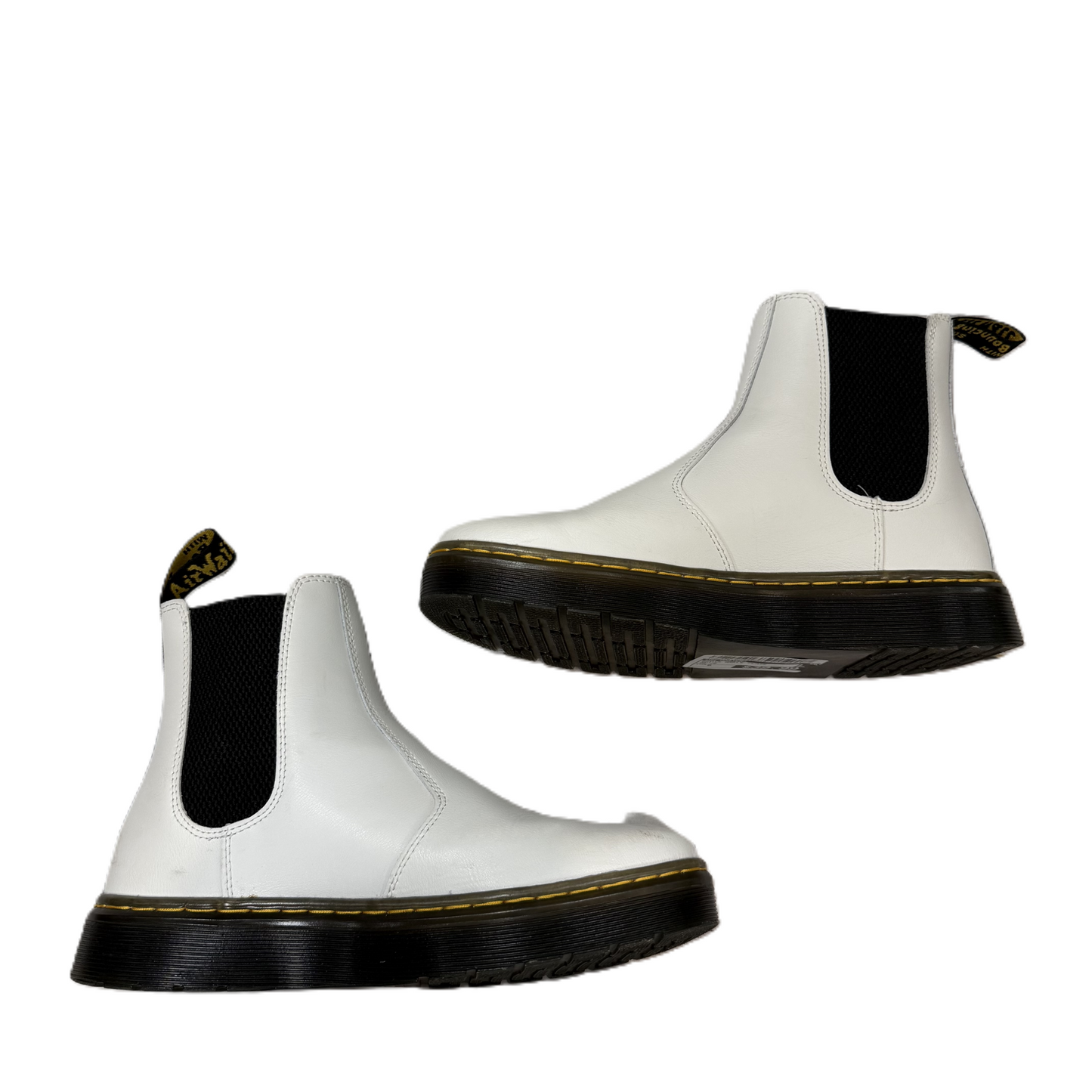 Boots Ankle Flats By Dr Martens In White, Size: 6