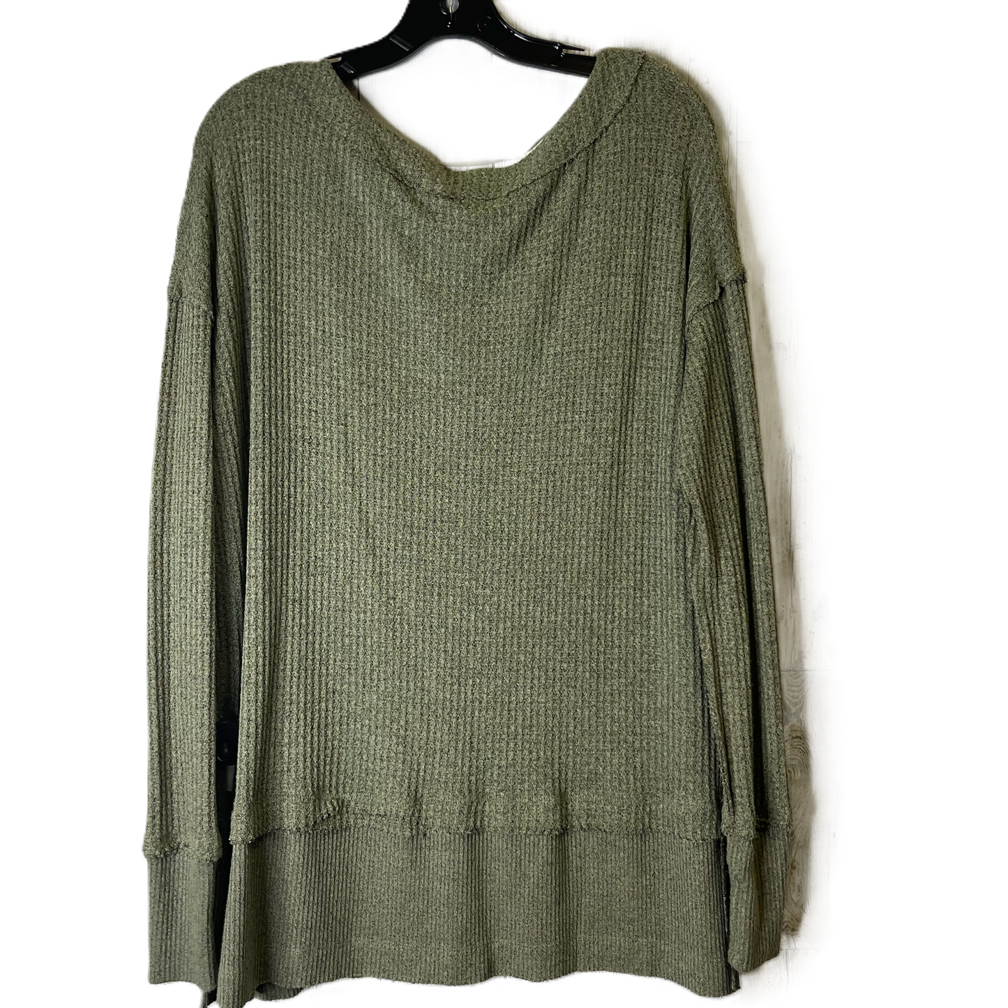 Top Long Sleeve By We The Free In Green, Size: S