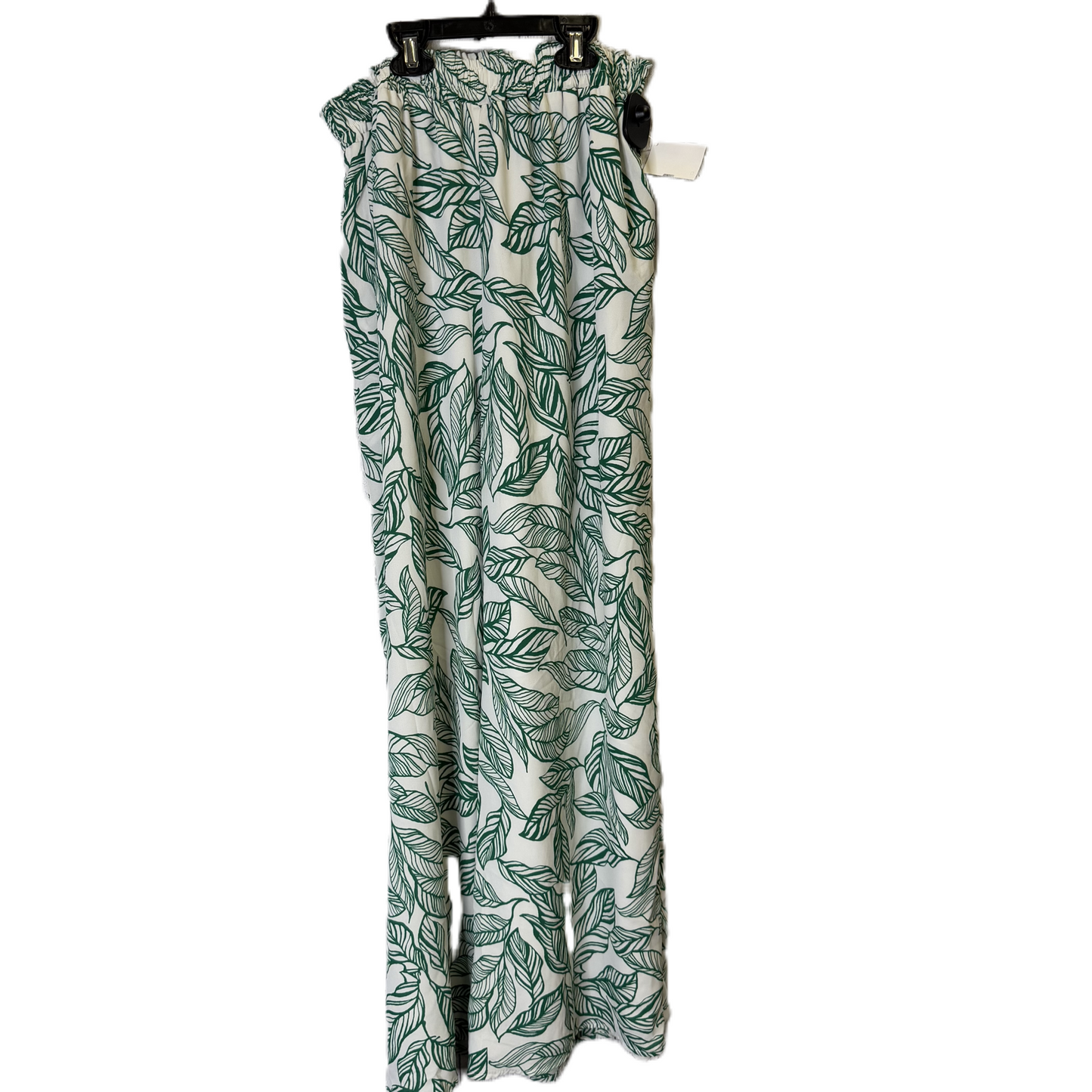 Pants Wide Leg By Pink Lily In Green, Size: L